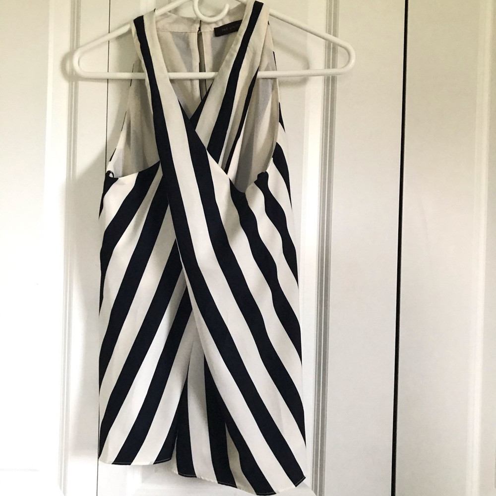 The Limited cross cross front tank